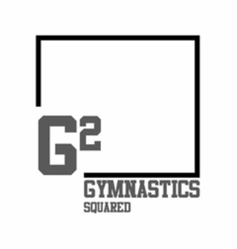 G2 GYMNASTICS SQUARED Logo (USPTO, 04.05.2020)