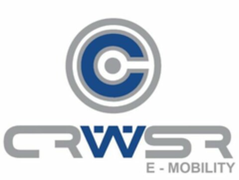 C CRWSR E-MOBILITY Logo (USPTO, 07/21/2020)