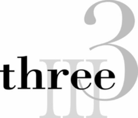 3 THREE III Logo (USPTO, 26.01.2009)