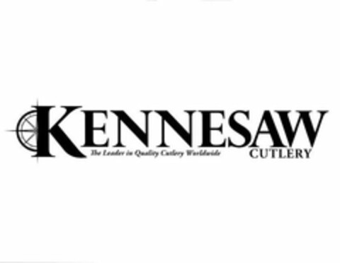 KENNESAW CUTLERY THE LEADER IN QUALITY CUTLERY WORLDWIDE Logo (USPTO, 13.03.2009)