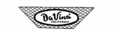 DA VINCI CALIFORNIA Logo (USPTO, 24.03.2009)
