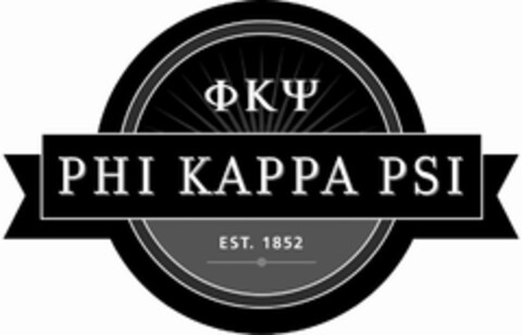 PHI KAPPA PSI EST. 1852 Logo (USPTO, 03/26/2010)