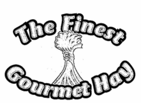 THE FINEST GOURMET HAY Logo (USPTO, 22.04.2010)