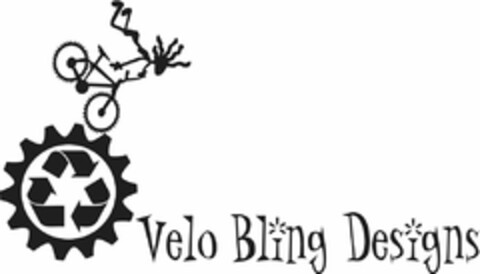 VELO BLING DESIGNS Logo (USPTO, 28.10.2010)