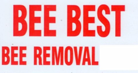 BEE BEST BEE REMOVAL Logo (USPTO, 02/04/2011)