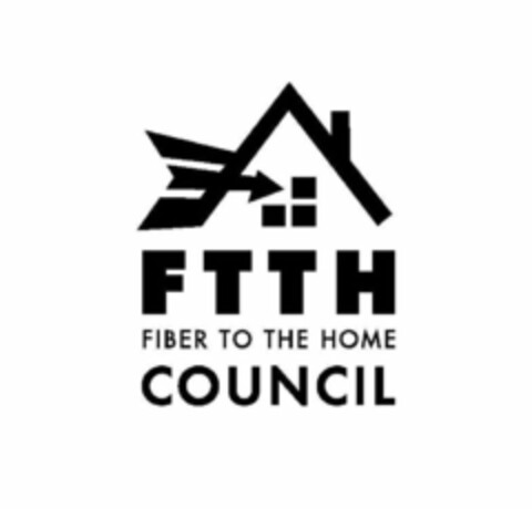 FTTH FIBER TO THE HOME COUNCIL Logo (USPTO, 06.04.2011)