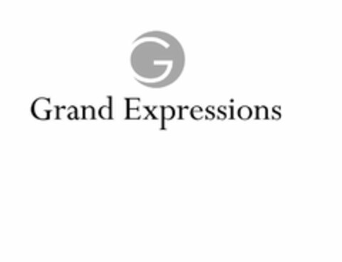 G GRAND EXPRESSIONS Logo (USPTO, 03.06.2011)