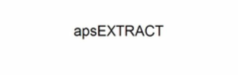 APSEXTRACT Logo (USPTO, 23.03.2012)