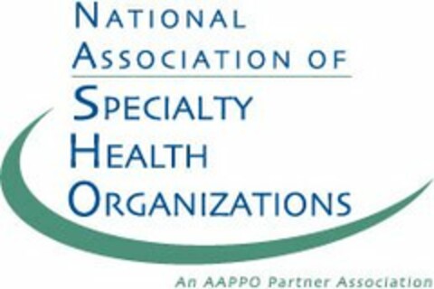 NATIONAL ASSOCIATION OF SPECIALTY HEALTH ORGANIZATIONS AN AAPPO PARTNER ASSOCIATION Logo (USPTO, 05/02/2012)