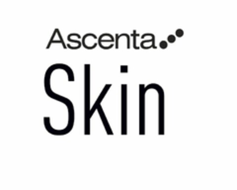 ASCENTA SKIN Logo (USPTO, 01.06.2012)