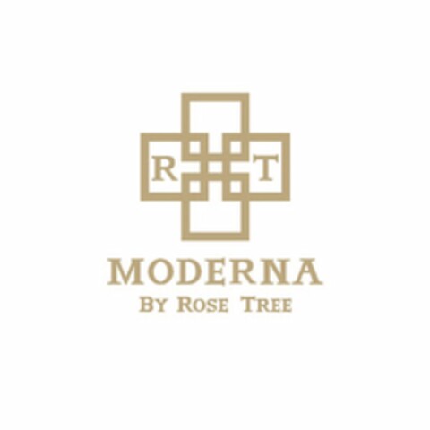 RT MODERNA BY ROSE TREE Logo (USPTO, 10/01/2012)