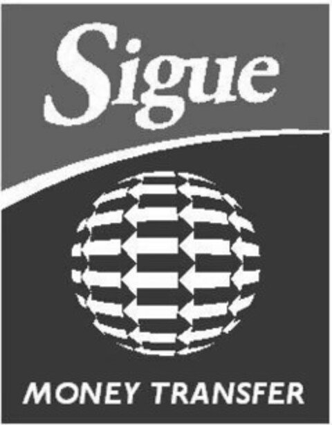 SIGUE MONEY TRANSFER Logo (USPTO, 29.10.2012)