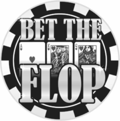 BET THE FLOP AKQ Logo (USPTO, 10.01.2013)