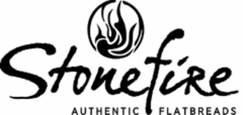 STONEFIRE AUTHENTIC FLATBREADS Logo (USPTO, 01/22/2013)