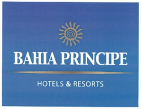 BAHIA PRINCIPE HOTELS & RESORTS Logo (USPTO, 12.06.2013)