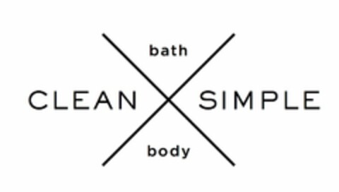 CLEAN SIMPLE BATH BODY Logo (USPTO, 16.06.2014)