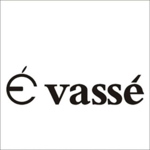 É VASSÉ Logo (USPTO, 27.06.2014)