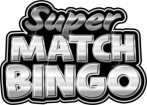 SUPER MATCH BINGO Logo (USPTO, 08/22/2014)