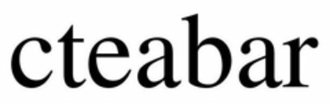 CTEABAR Logo (USPTO, 09/26/2014)