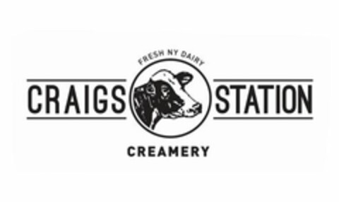 CRAIGS STATION FRESH NY DAIRY CREAMERY Logo (USPTO, 10.10.2014)