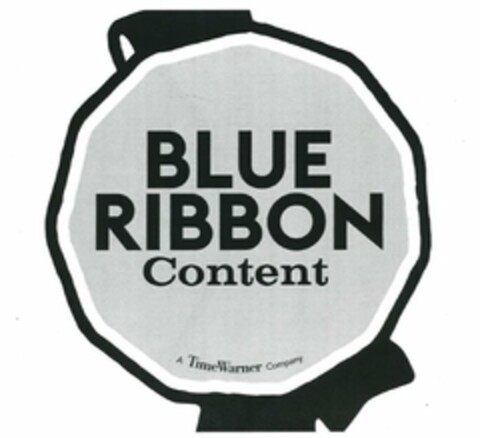 BLUE RIBBON CONTENT A TIME WARNER COMPANY Logo (USPTO, 20.10.2014)