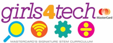 GIRLS4TECH MASTERCARD MASTERCARD'S SIGNATURE STEM CURRICULUM Logo (USPTO, 02/27/2015)