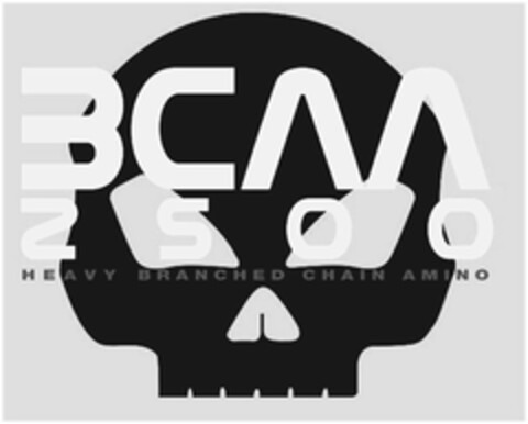 BCCA2500 HEAVY BRANCH CHAIN AMINO Logo (USPTO, 26.03.2015)