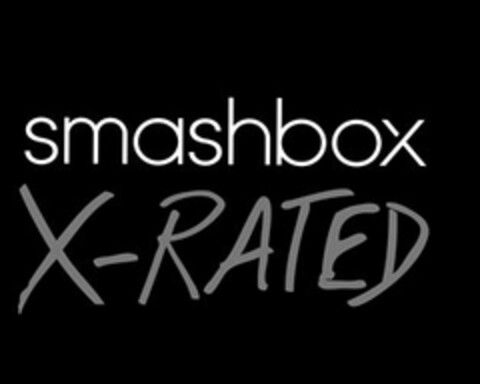 SMASHBOX X-RATED Logo (USPTO, 25.05.2016)