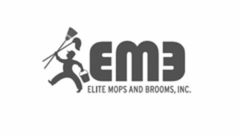 EMB ELITE MOPS AND BROOMS, INC. Logo (USPTO, 13.04.2017)