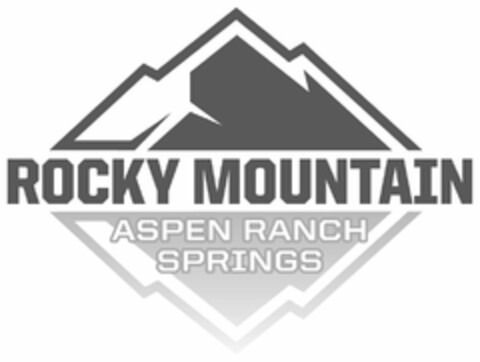 ROCKY MOUNTAIN ASPEN RANCH SPRINGS Logo (USPTO, 06/08/2017)