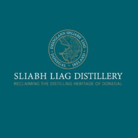 · DRIOGLANN SHLIABH LIAG · DONEGAL · IRELAND · LIABH LIAG DISTILLERY RECLAIMING THE DISTILLING HERITAGE OF DONEGAL Logo (USPTO, 01.03.2018)