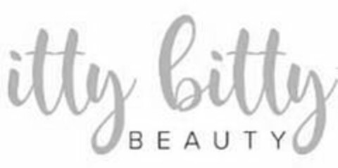 ITTY BITTY BEAUTY Logo (USPTO, 07.11.2018)