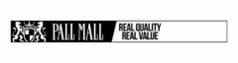PALL MALL REAL QUALITY REAL VALUE Logo (USPTO, 18.01.2019)
