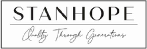 STANHOPE QUALITY THROUGH GENERATIONS Logo (USPTO, 28.03.2019)