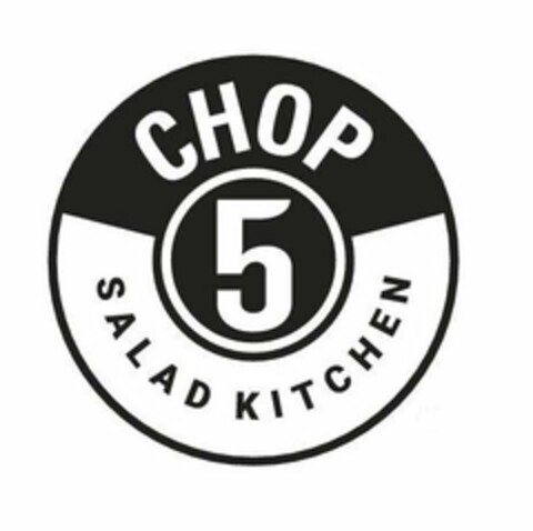 CHOP 5 SALAD KITCHEN Logo (USPTO, 10.05.2019)