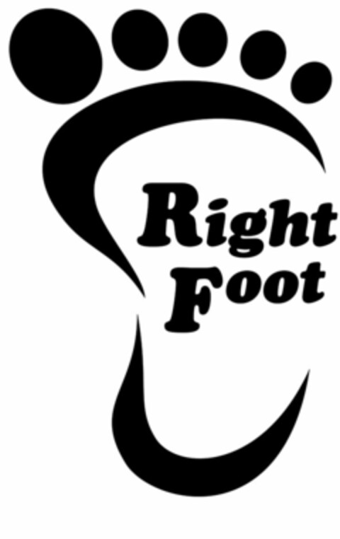 RIGHT FOOT Logo (USPTO, 25.06.2019)