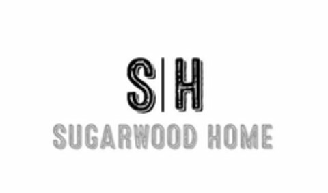 SH SUGARWOOD HOME Logo (USPTO, 06/25/2019)