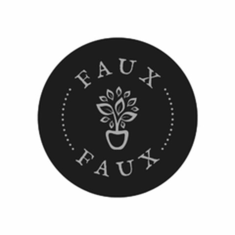 FAUX-FAUX Logo (USPTO, 09.07.2019)