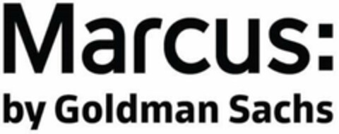 MARCUS: BY GOLDMAN SACHS Logo (USPTO, 18.02.2020)