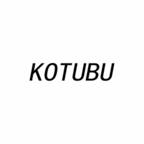 KOTUBU Logo (USPTO, 02/19/2020)
