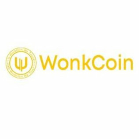 W WONKCOIN IN WONKCOIN WE TRUST Logo (USPTO, 03/09/2020)