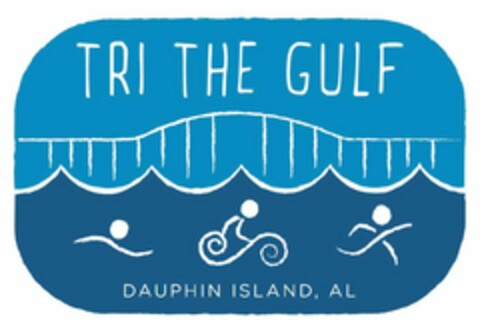 TRI THE GULF DAUPHIN ISLAND, AL Logo (USPTO, 05.05.2020)