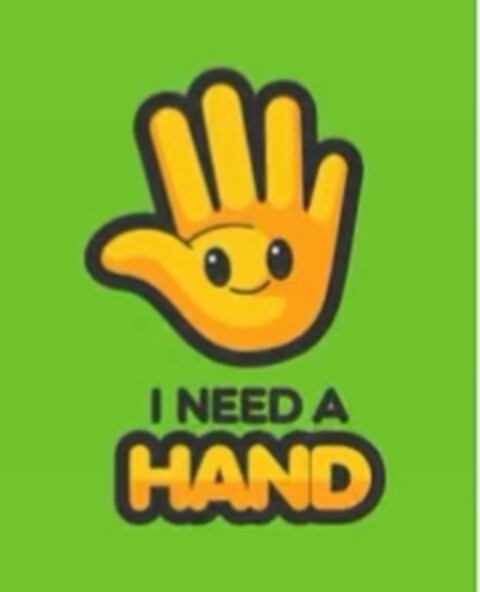 I NEED A HAND Logo (USPTO, 06/30/2020)