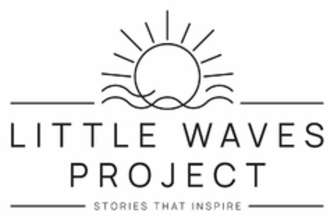 LITTLE WAVES PROJECT STORIES THAT INSPIRE Logo (USPTO, 08/17/2020)