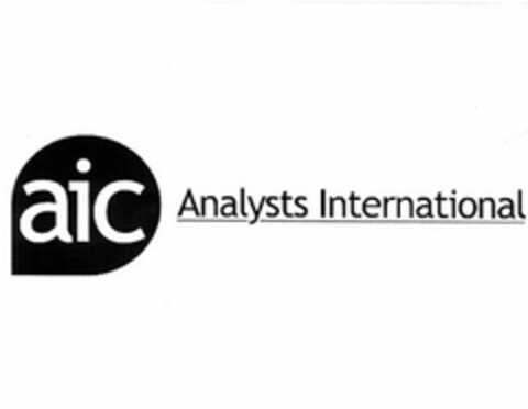 AIC ANALYSTS INTERNATIONAL Logo (USPTO, 21.05.2009)