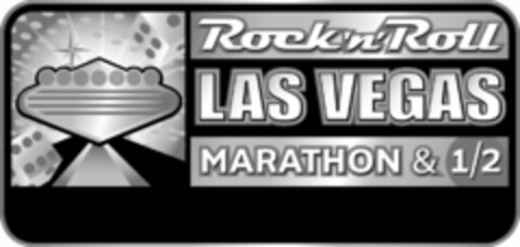 ROCK 'N' ROLL LAS VEGAS MARATHON & 1/2 Logo (USPTO, 15.06.2009)