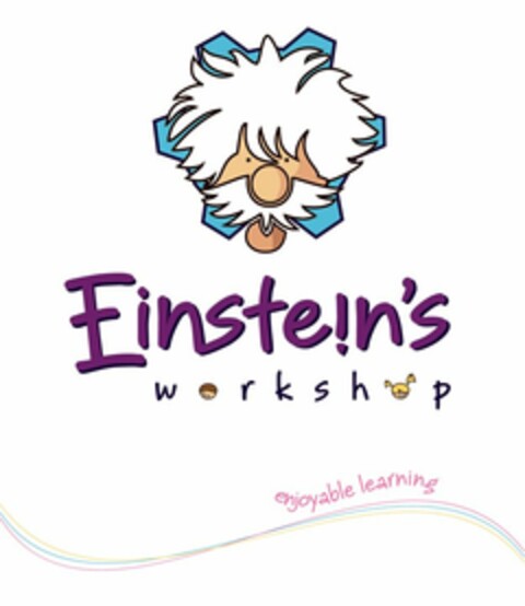 EINSTEIN'S WORKSHOP ENJOYABLE LEARNING Logo (USPTO, 09/28/2009)