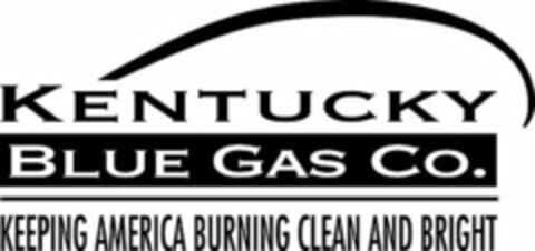 KENTUCKY BLUE GAS CO. KEEPING AMERICA BURNING CLEAN AND BRIGHT Logo (USPTO, 11/03/2010)