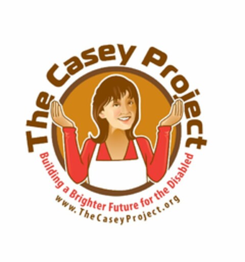 THE CASEY PROJECT BUILDING A BRIGHTER FUTURE FOR THE DISABLED WWW.THECASEYPROJECT.COM Logo (USPTO, 29.09.2011)