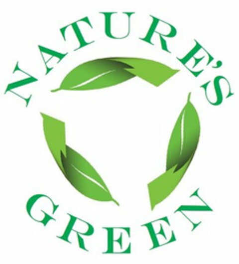 NATURE'S GREEN Logo (USPTO, 10/02/2011)